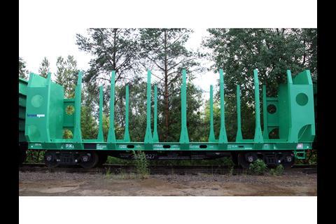 Kronospan has awarded TikhvinSpetsMash a contract to supply 267 timber wagons.
